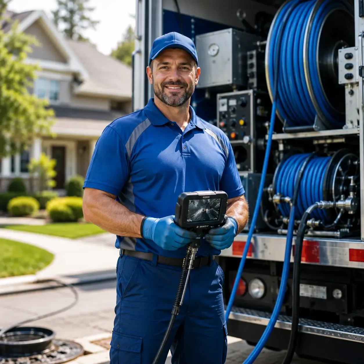 Local outdoor drain cleaning specialists in Connersville, IN